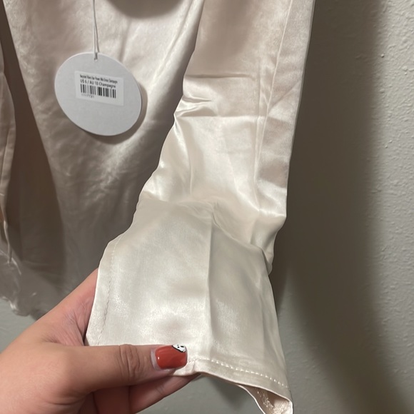 Princess Polly Star Power Mini Dress in Champagne - Picture 6 of 6